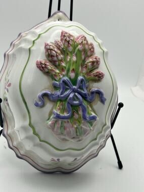 1986 Le Cordon Bleu Porcelain Mold Wall Hanger Franklin Mint Jello